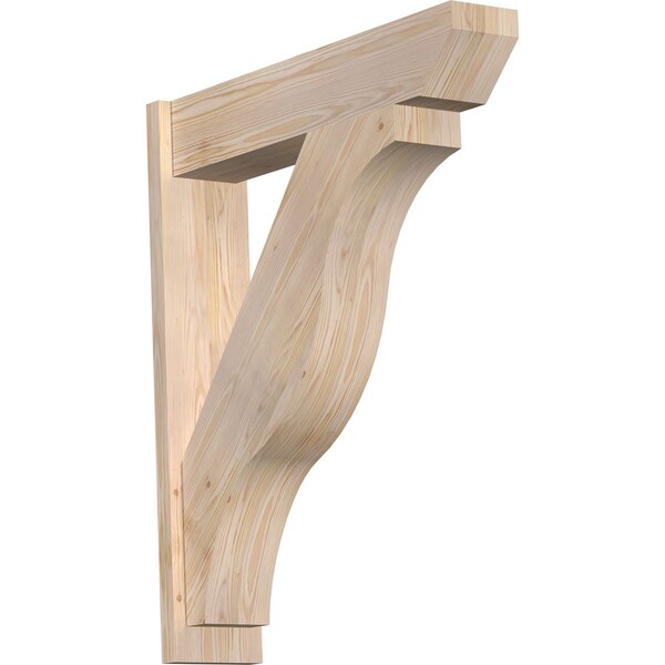 Ekena Millwork Funston Slat Smooth Outlooker, Douglas Fir, 7 1/2"W x 34"D x 40"H OUT08X34X40FST06SDF - main